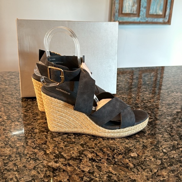 Unlisted Kenneth Cole over there espadrilles wedge sandal NIB 10 - Picture 2 of 10